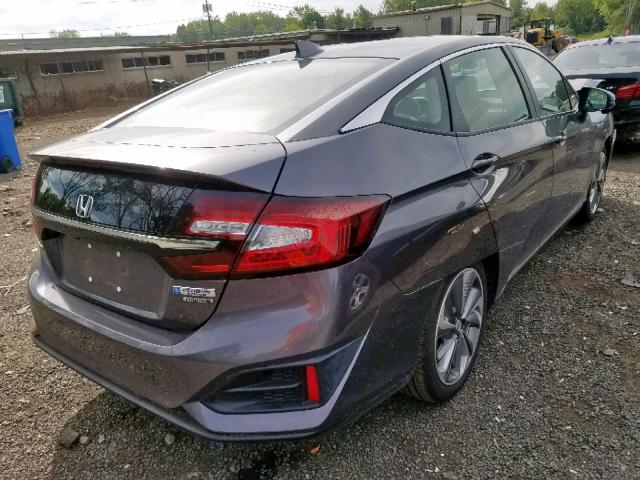 JHMZC5F31JC008121 - 2018 HONDA CLARITY TO CHARCOAL photo 4