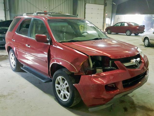 2HNYD18985H504793 - 2005 ACURA MDX TOURIN BURGUNDY photo 1