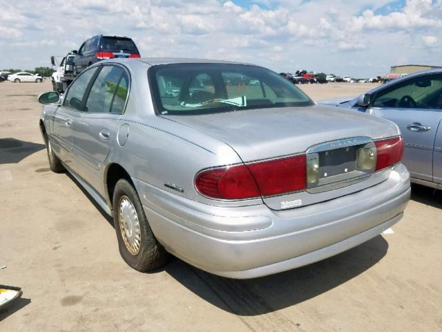 1G4HP54K5YU263852 - 2000 BUICK LESABRE CU SILVER photo 3