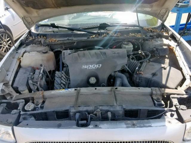 1G4HP54K5YU263852 - 2000 BUICK LESABRE CU SILVER photo 7