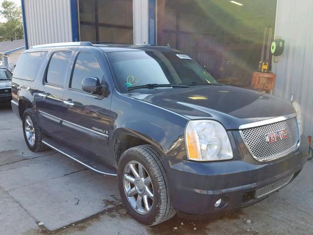 1GKFK66838J224426 - 2008 GMC YUKON XL D BLACK photo 1