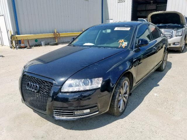 WAUKGAFB4AN076017 - 2010 AUDI A6 PRESTIG BLACK photo 2