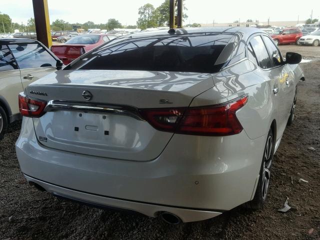 1N4AA6AP0GC902582 - 2016 NISSAN MAXIMA 3.5 WHITE photo 4