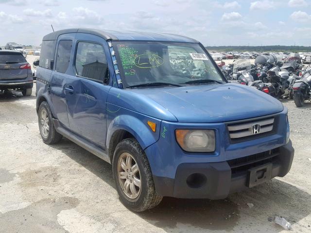 5J6YH18757L006916 - 2007 HONDA ELEMENT EX BLUE photo 1