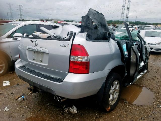 2HNYD18831H514181 - 2001 ACURA MDX TOURIN SILVER photo 4