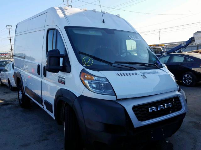 3C6TRVCG5KE510693 - 2019 RAM PROMASTER 白色 照片 1
