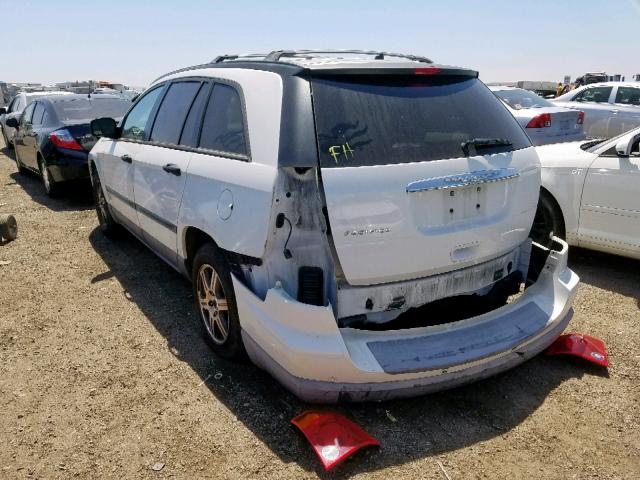 2A8GM48L68R659607 - 2008 CHRYSLER PACIFICA L WHITE photo 3