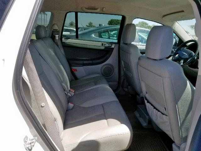 2A8GM48L68R659607 - 2008 CHRYSLER PACIFICA L WHITE photo 6