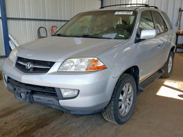 2HNYD18873H553326 - 2003 ACURA MDX TOURIN SILVER photo 2