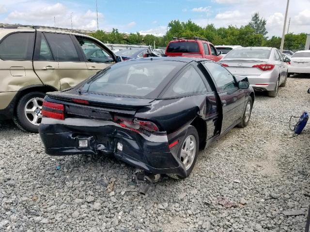 4A3CF44BXRE101669 - 1994 MITSUBISHI ECLIPSE GS BLACK photo 4