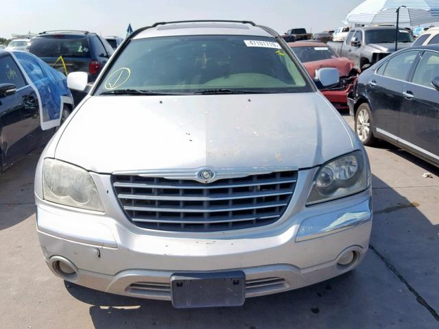 2A8GM78426R853168 - 2006 CHRYSLER PACIFICA L SILVER photo 9