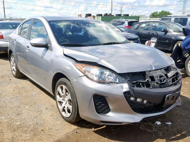 JM1BL1U7XD1796124 - 2013 MAZDA 3 I GRAY photo 1