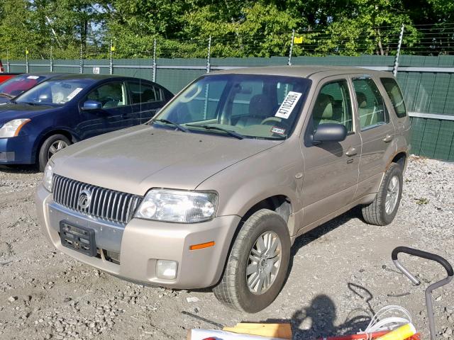 4M2YU80Z77KJ05745 - 2007 MERCURY MARINER CO TAN photo 2