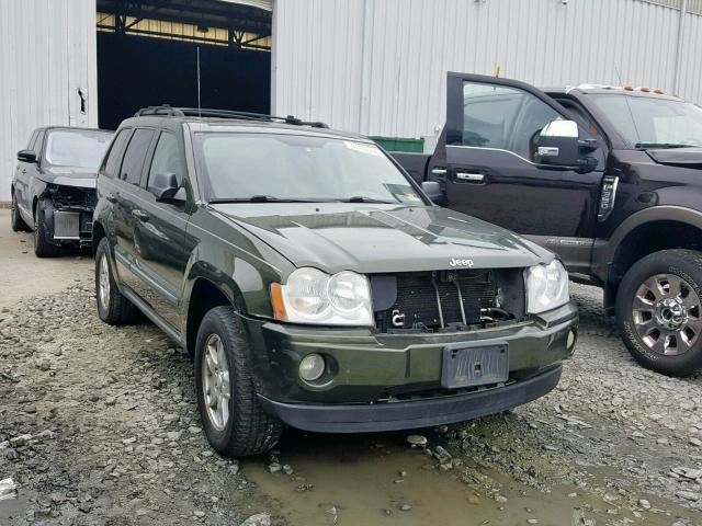 1J8GR48K77C532705 - 2007 JEEP GRAND CHER GREEN photo 1