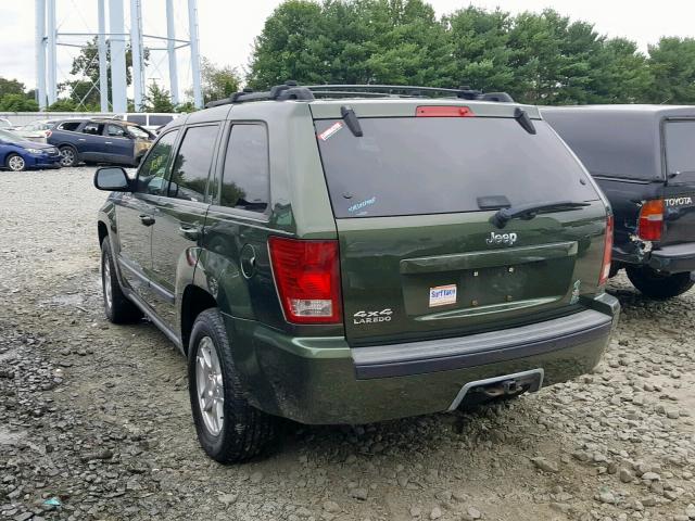 1J8GR48K77C532705 - 2007 JEEP GRAND CHER GREEN photo 3