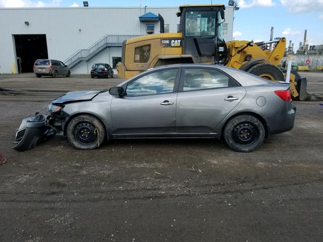 KNAFU4A28C5640418 - 2012 KIA FORTE EX GRAY photo 9