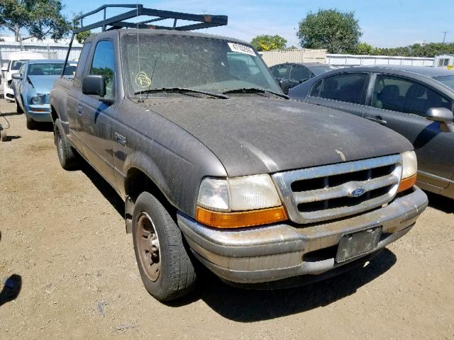 1FTYR14U0WPA49095 - 1998 FORD RANGER SUP GRAY photo 1