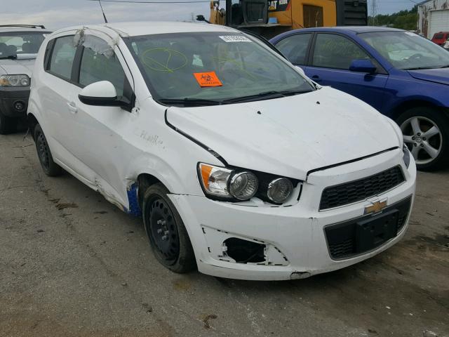 1G1JA6SH3E4132976 - 2014 CHEVROLET SONIC LS WHITE photo 1