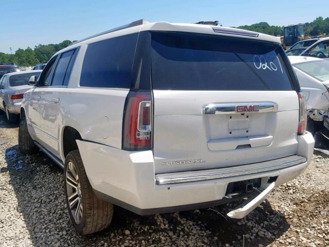 1GKS1HKJXJR150287 - 2018 GMC YUKON XL D WHITE photo 3