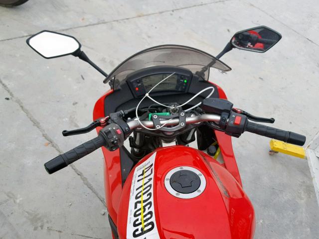 JKAEXEC189DA24407 - 2009 KAWASAKI EX650 C 红色 照片 5