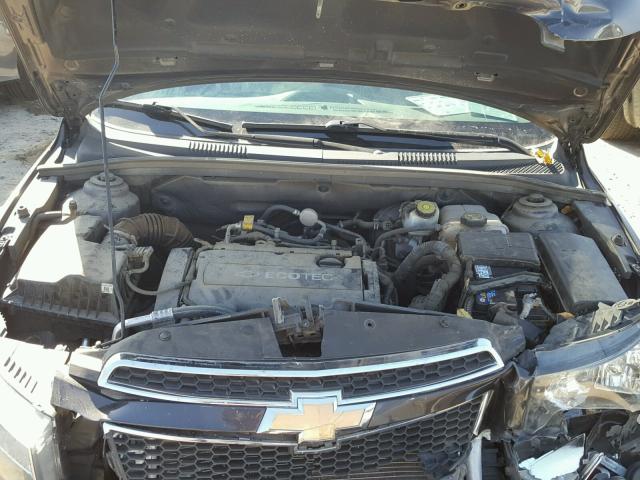 1G1PA5SH3E7280628 - 2014 CHEVROLET CRUZE LS CHARCOAL photo 7