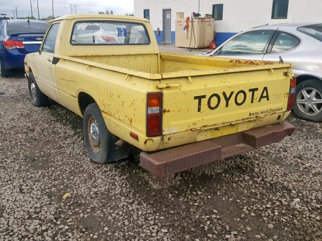 RN42027859 - 1979 TOYOTA PICKUP YELLOW photo 3