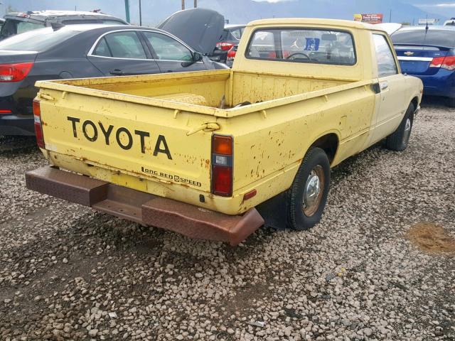 RN42027859 - 1979 TOYOTA PICKUP YELLOW photo 4