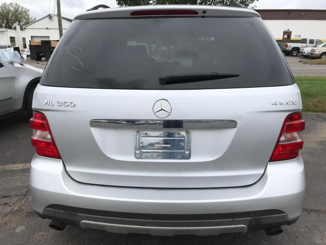 4JGBB86E96A092809 - 2006 MERCEDES-BENZ ML 350 SILVER photo 5