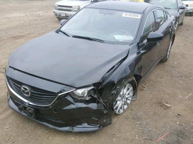 JM1GL1U56H1153666 - 2017 MAZDA 6 SPORT BLACK photo 2