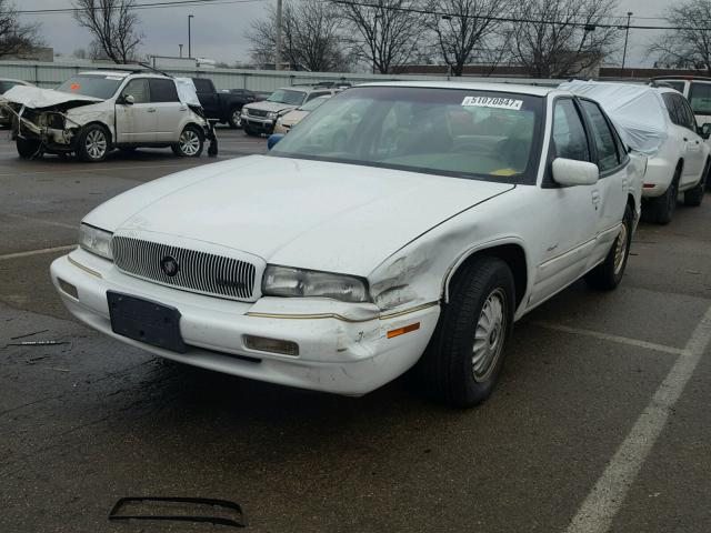 2G4WB52K0T1500907 - 1996 BUICK REGAL CUST WHITE photo 2