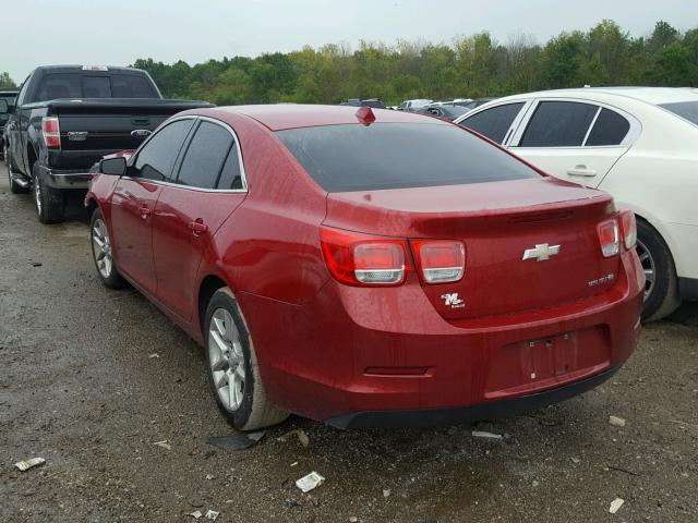 1G11D5RR8DF106070 - 2013 CHEVROLET MALIBU 1LT RED photo 3