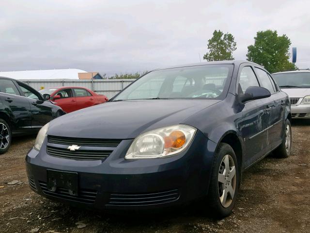 1G1AL58F587159187 - 2008 CHEVROLET COBALT LT CHARCOAL photo 2