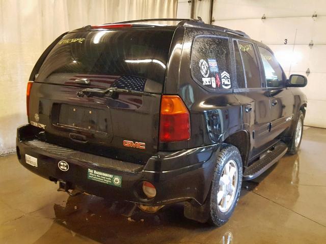 1GKDT13S252345395 - 2005 GMC ENVOY BLACK photo 4