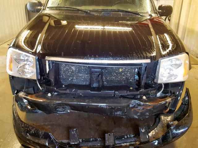 1GKDT13S252345395 - 2005 GMC ENVOY BLACK photo 9