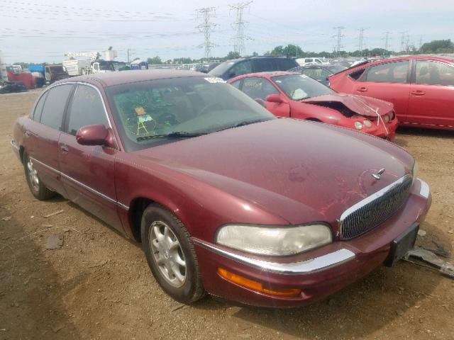 1G4CW54K614159731 - 2001 BUICK PARK AVENU MAROON photo 1