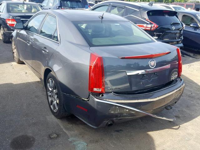 1G6DS57VX80145927 - 2008 CADILLAC CTS HI FEA GRAY photo 3