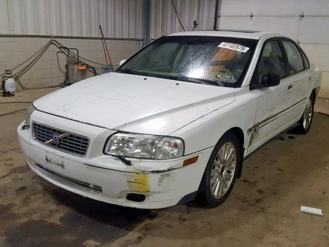 YV1TS92D541342212 - 2004 VOLVO S80 WHITE photo 2