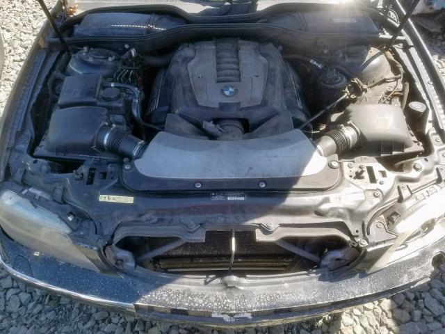 WBAHN83557DT69320 - 2007 BMW 750 BLACK photo 7