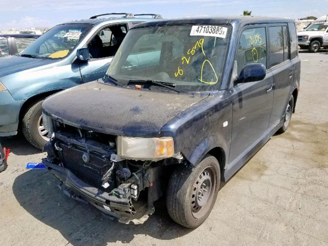 JTLKT334964119400 - 2006 TOYOTA SCION XB 蓝色 照片 2