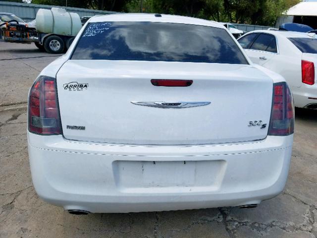 2C3CCABG4EH344149 - 2014 CHRYSLER 300 S WHITE photo 9