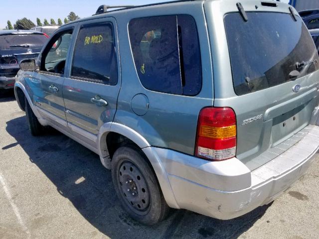 1FMCU96H66KB36628 - 2006 FORD ESCAPE HEV GREEN photo 3