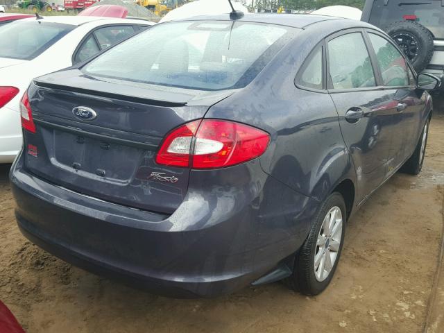 3FADP4BJ2DM152932 - 2013 FORD FIESTA SE GRAY photo 4