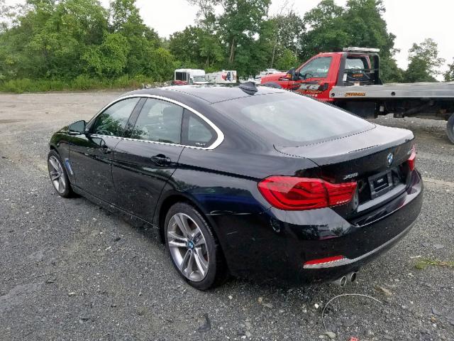 WBA4J3C53KBL06752 - 2019 BMW 430XI GRAN BLACK photo 3