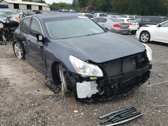 JN1CV6AR5AM459195 - 2010 INFINITI G37 BLUE photo 1