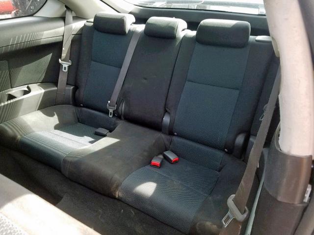 JTKDE177870180830 - 2007 TOYOTA SCION TC შავი ფოტო 6