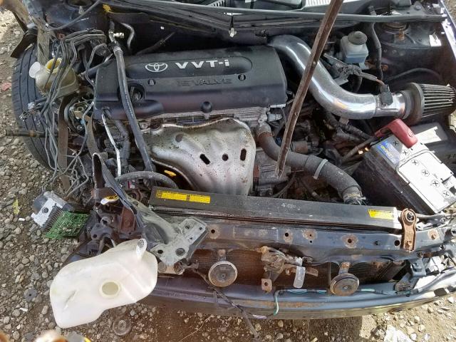 JTKDE177870180830 - 2007 TOYOTA SCION TC შავი ფოტო 7