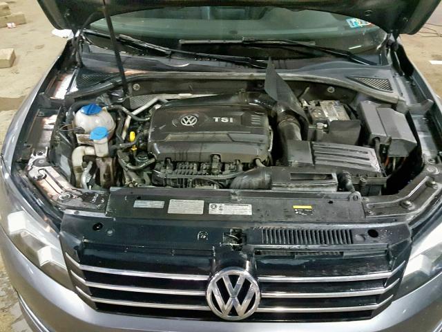 1VWBT7A30FC032002 - 2015 VOLKSWAGEN PASSAT SE CHARCOAL photo 7