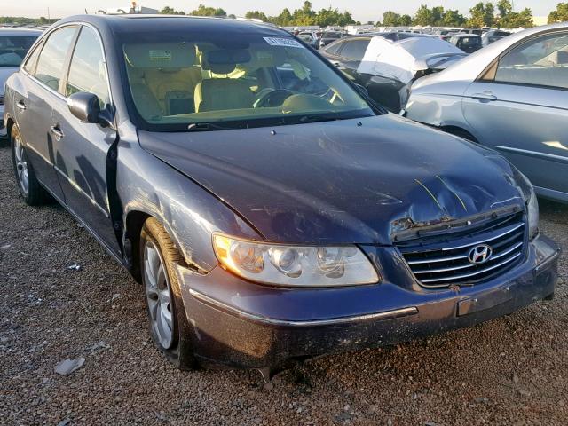 KMHFC46FX8A285506 - 2008 HYUNDAI AZERA SE BLUE photo 1