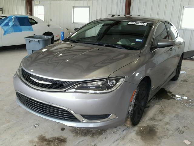 1C3CCCAB9FN721486 - 2015 CHRYSLER 200 LIMITE SILVER photo 2