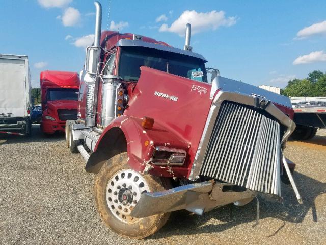 5CKEDDXJ91C100289 - 2001 WESTERN STAR/AUTO CAR CONVENTION BURGUNDY photo 9